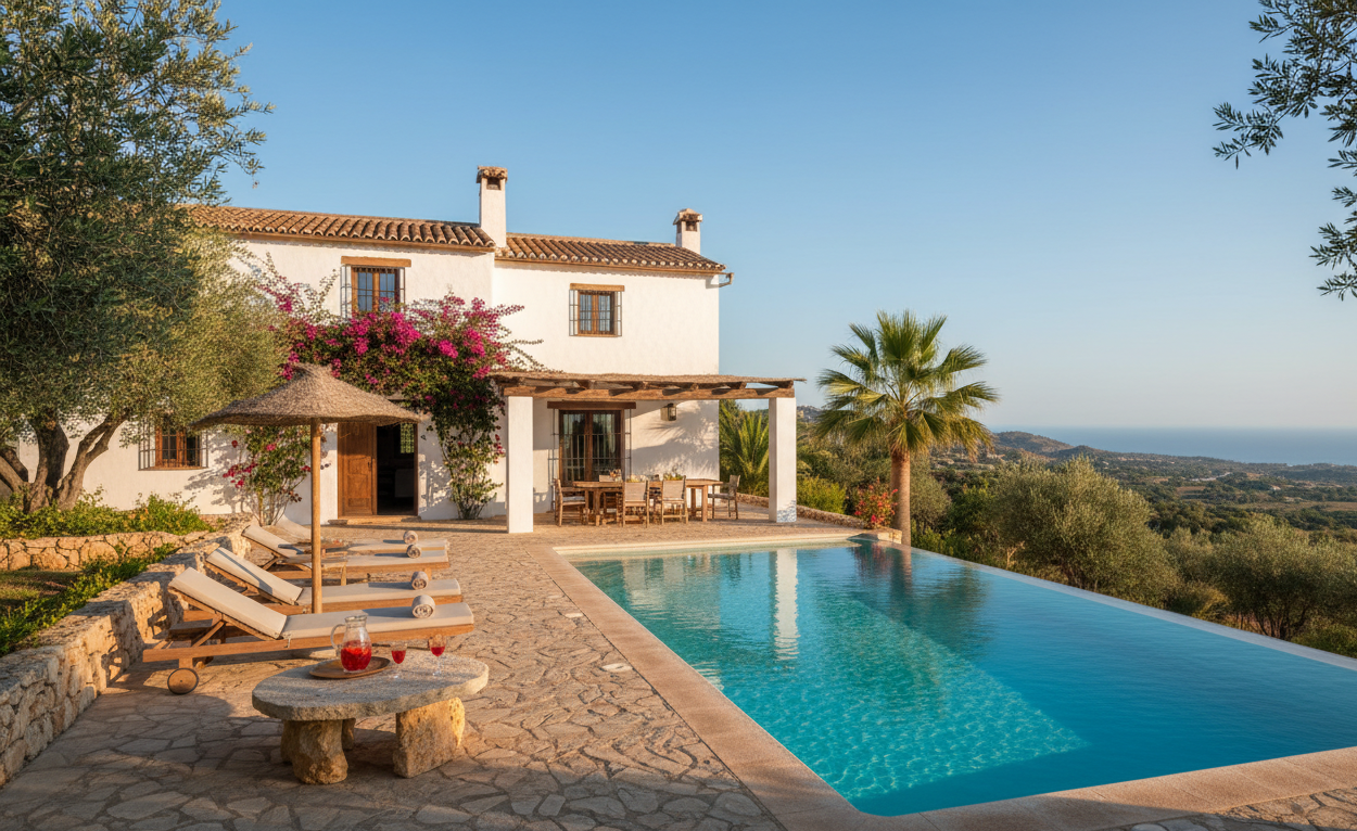 Ferienhaus in Els Poblets mit privatem Pool und Garten mieten
